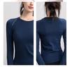 2025 Women's Slimming Breathable Quick-Dry Long Sleeve Yoga Running Top