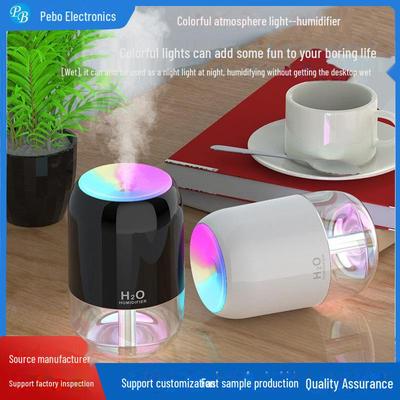 USB Aromatherapy Humidifier: Large Capacity, Fog, Atmosphere Light for Home, Bedroom, Car, or Desktop.