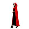 New Halloween Costume Nightclub Queen Vampire Cosplay Costume, Red and Black Cape Little Red Riding Hood Costume