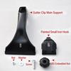 Adjustable Rain Gutter Clips Clamp For Auto Roof Rack System Car Top Cargo Storage Secure Travel Gear Transportation