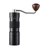 Stainless Steel Hand-Crank Coffee Grinder with External Adjustment for Italian Coffee