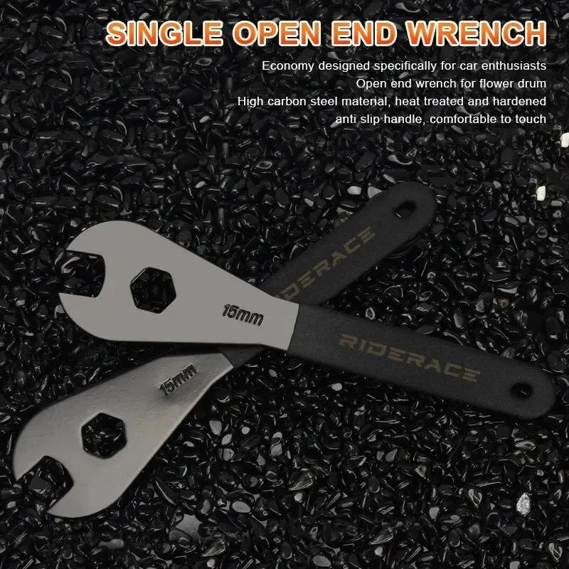 Bicycle Pedal Wrench 15mm Durable For MTB Mountain Bike Hubs Install Remover Removal Spanner Road Cycling Repair Tools