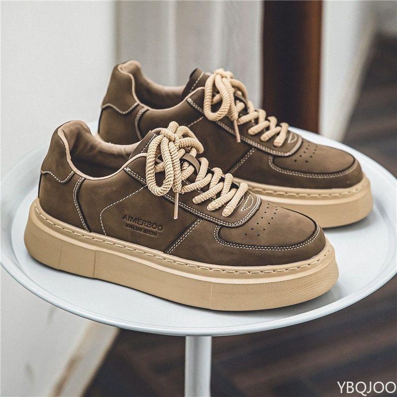 Fashion Spring summer new men's niche design versatile casual shoes for teenagers sports trendy shoes simple comfortable board shoes