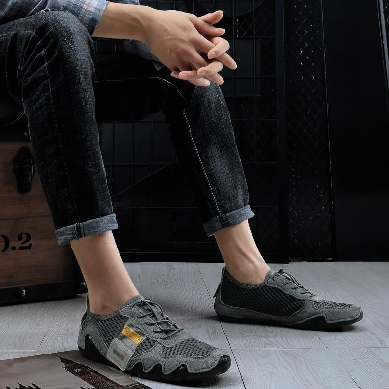 Men’s Moccasins Loafer Driving Shoes Comfort Flats Casual Slip on Summer Plus Size Outdoor Hiking Shoes