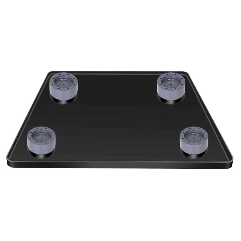 

Multipurpose Appliance Floor Cover Nonslip Silicone Base Suitable for Refrigerator Washing Machine Leak Containment 20inX20in