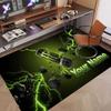 Custom Rug Monster Energy Pattern Print Name Text Soft Non‑Slip Floor Carpet for Home Indoor Decoration