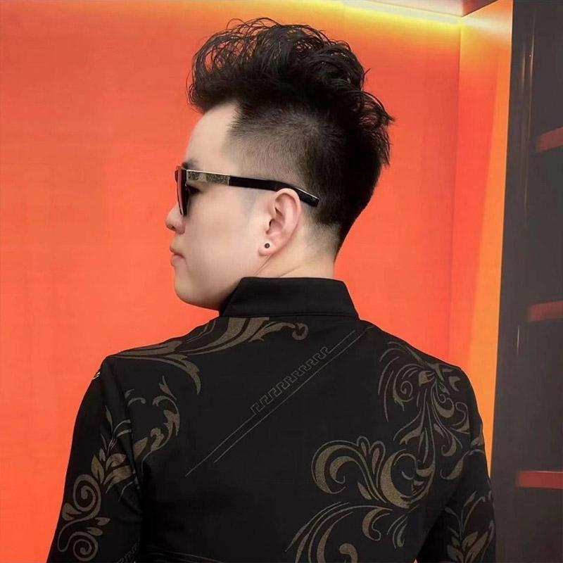 Autumn Winter KPOP Fashion Style Harajuku Slim Fit Ropa Hombre Loose Casual All Match T-shirts Insert O Neck Zipper Sweatshirt