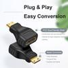 MINI HDMI MALE TO HDMI A FEMALE ADAPTER Converter HDMI To MINI HDMI Adatper 1080 P 2K 4K FOR MINI PC HDTV HD CAMERA 5504