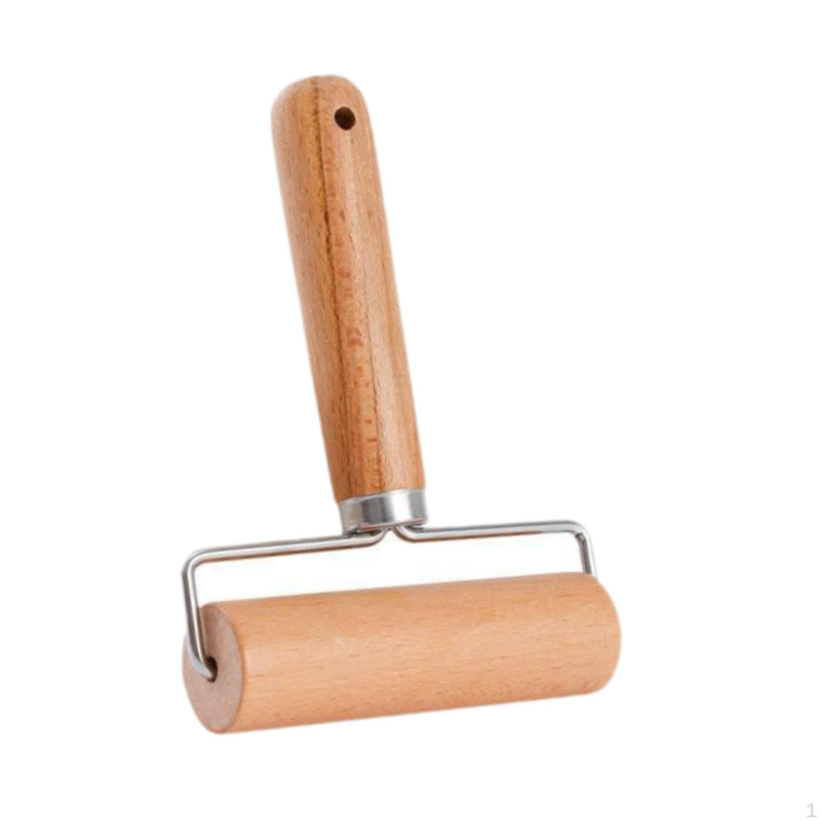 

Скалка с ручкой для использования на кухне, антипригарный инструмент для пиццы