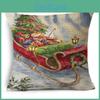 Luxurious Merry Christmas Series Cushion Cover For A Festive Home Dcor Touch