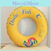 Stock Inflatable Swim Ring For Adults And Children With Abc Letters Thickened Material