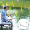 3/5/10/20Pcs Luminous Live Shrimp Fixing Hook Glow-in-the-dark Fishhook with Barbed Offset Saltwater Bass Fishing Hook Fishing Accessories