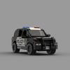 MOC City Polices Explorer Car Building Blocks US SWAT Shields Vehicle Patrol Sets Speed Champions Bricks Model Toys for Kids