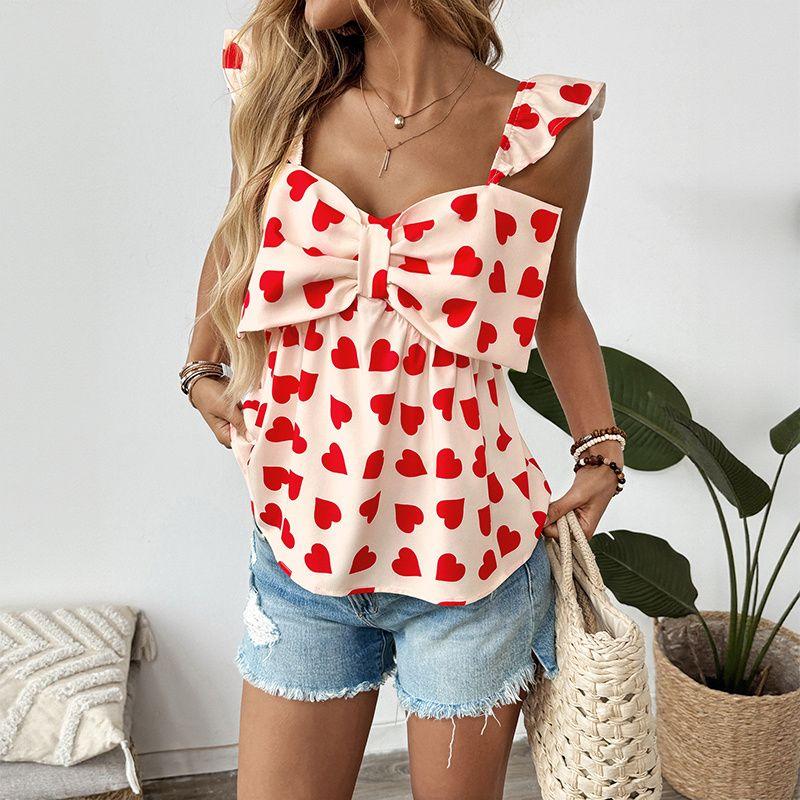 

Fashion Women Blouse Casual Ladies Tops Fashion Summer Sling Shirts Beige XL