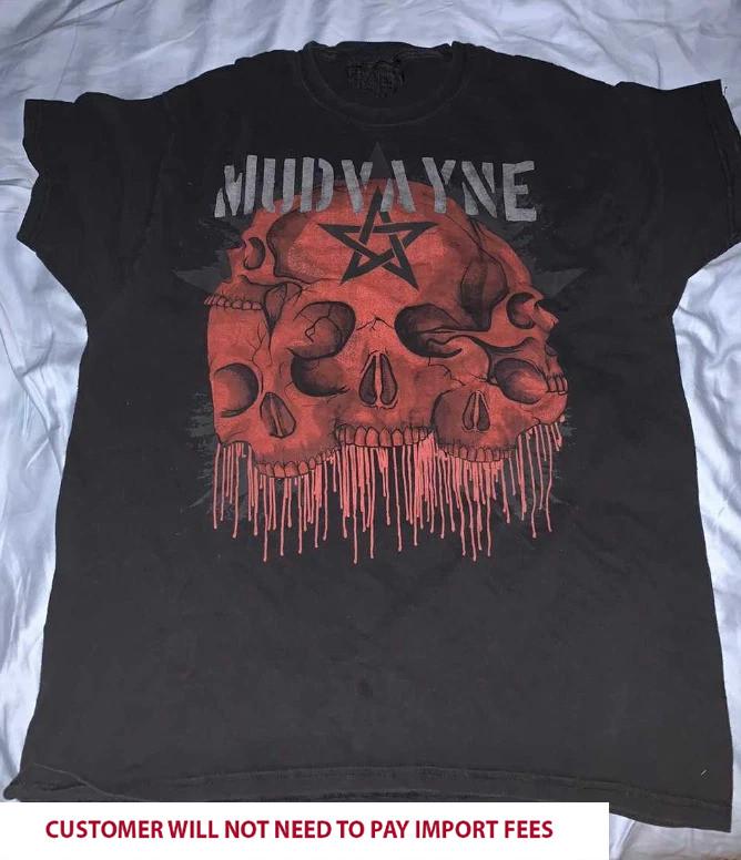Inspired Mudvayne Band The New Game Black S-5XL Shirt VK072 S