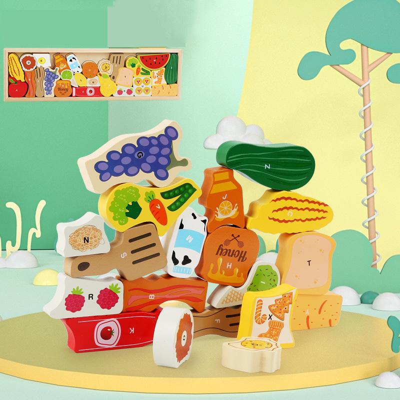 Dětské dřevěné puzzle hračka Montessori 3D zvířecí farma dopravní hra předškolní rané učení vzdělávací hračky pro děti