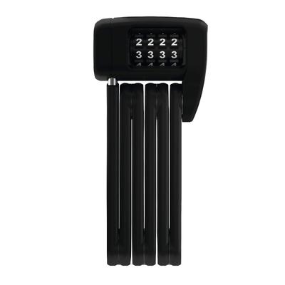 ABUS Serrure de Vélo Allemande Fiable Pliable Résistante à la Rouille Légère Système de Protection contre le Vol 60cm Noir Type à Cadenas LITE MINI Japonais [BORDO]