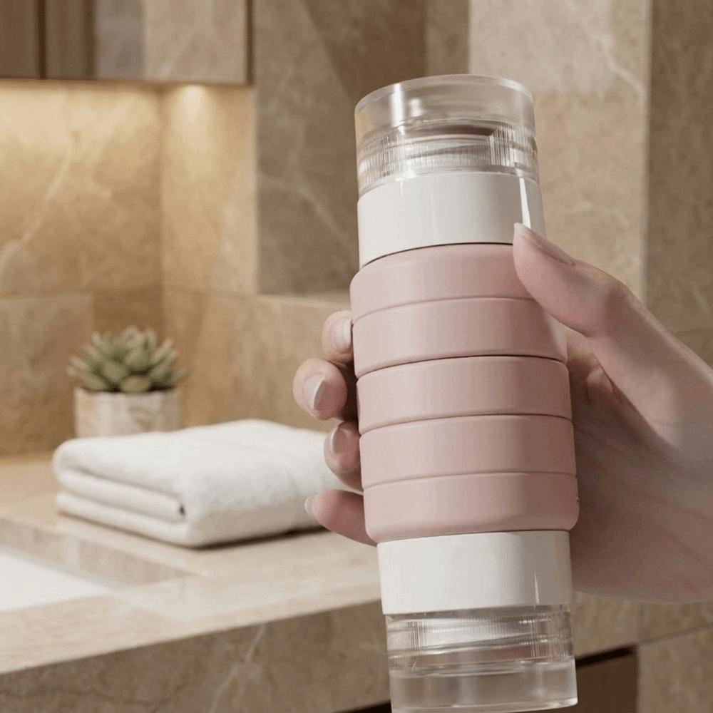 Silicone Travel Sub-bottling Leak-proof Squeeze Bottle Portable Double-Head Travel Bottle Travel