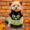Comfortable Dog Halloween Dress Two Legged Dog Lace Skirt Cute Puppy Sweatshirt  Cosplay Party
