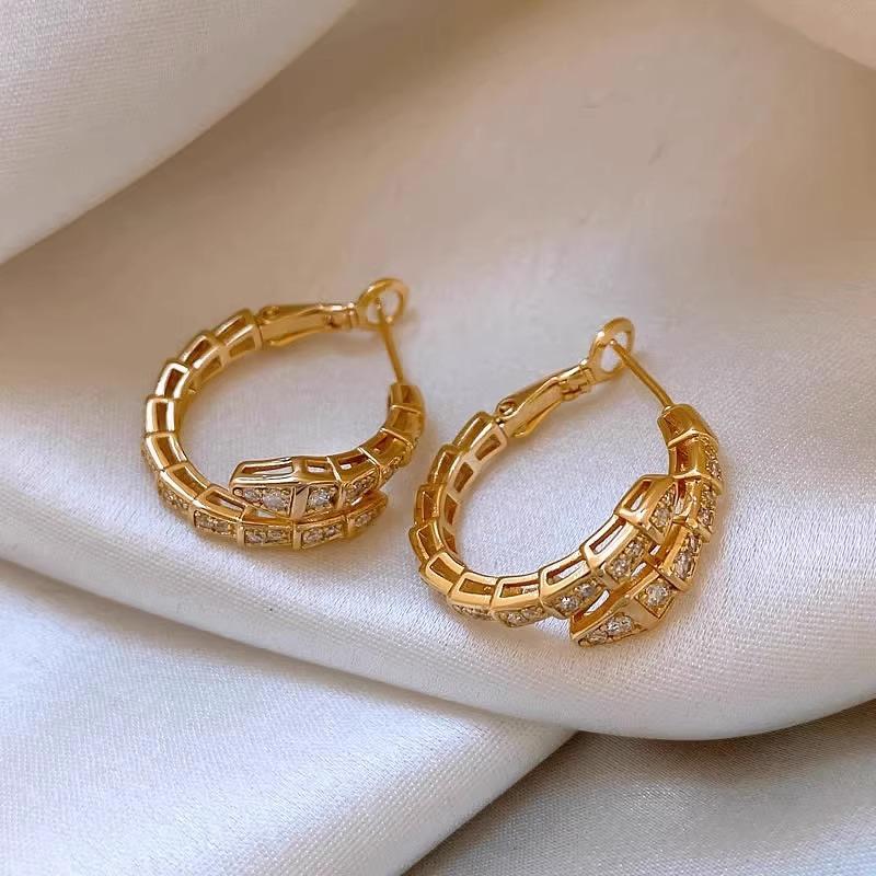 Female Fashion Serpentine Earrings