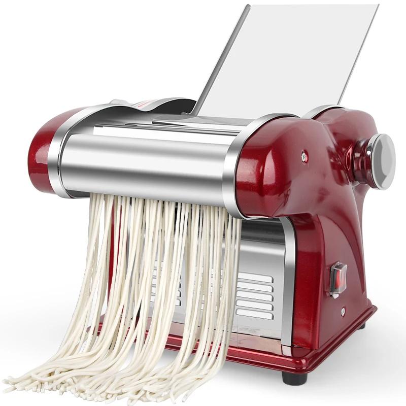 Full Automatic New Small Stainless Steel Noodle Machine Dumpling Skin Wonton Skin Dough Pressing Machine 220V