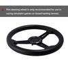 330mm 13inch PU Racing Steering Wheel 6-Bolt 70mm PCD Deep Dish Lightweight Sport Drift Steering Wheel for Tuning Car Universal