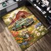 1Pc Truck Field Print Rug - home decoration Carpet For Living Room Bedroom Flooring Computer Chair Area Rug