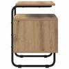 Nightstand 2 Pcs. Artisan Oak Engineered Wood