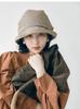 Japanese Cotton Linen Pleated Women Fisherman Hat Small Brim Summer UV Resistant Breathable Linen Bucket Hat Wrapped Head Ladies