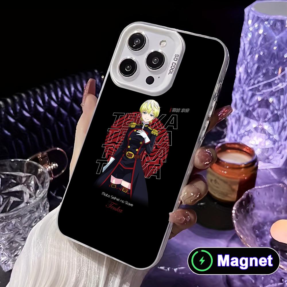 Mato seihei Tenka Izumo White Translucent MagSafe Mobile Phone Case for iPhone 17 16 15 14 13 12 11 X XR XS Air Pro Max Plus