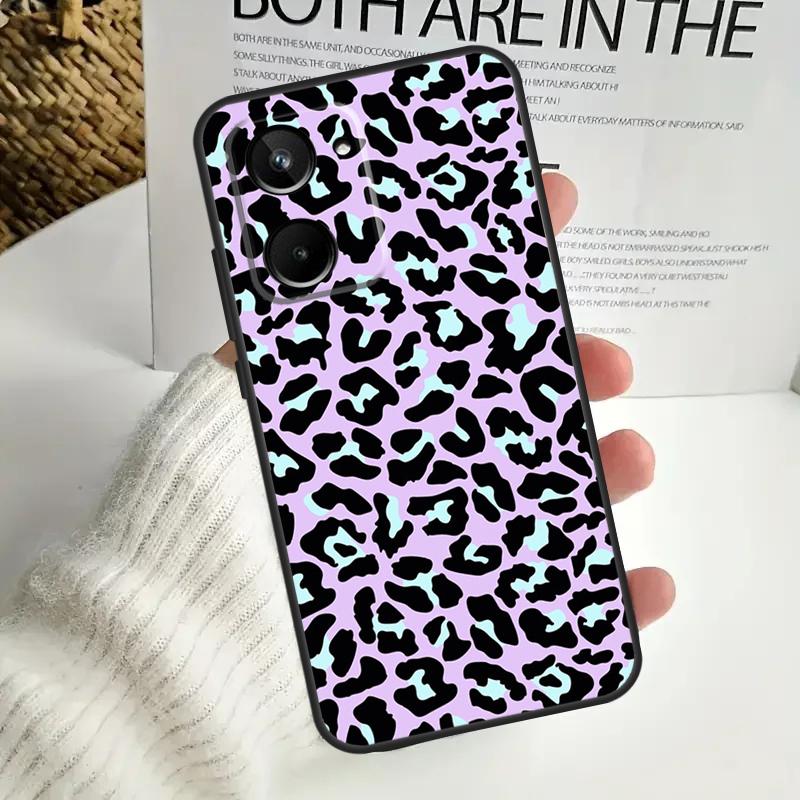 

African Leopard Print For Realme C75 C55 C71 C53 C67 C61 C33 C63 C51 C65 15 GT7 Pro 10 11 12 13 14 Pro Plus Case Realme 15 Pro