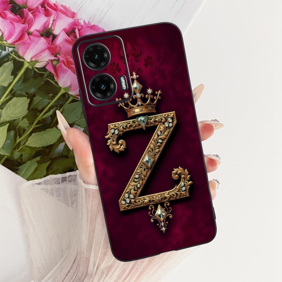For Motorola Moto G35 Case Moto G55 G85 5G Cute Letters Cover Soft TPU Phone Case For Motorola G85 G 35 55 MotoG55 MotoG85 Shell