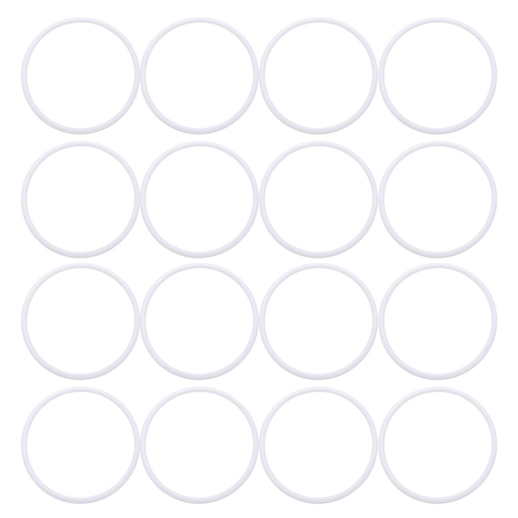 20Pcs Dreamcatcher Ring Plastic Round Hoops White 11Cm Non-Deforming DIY Dreamcatcher Circle Craft Material Accessories