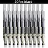 5-50PCS Straight Liquid Color Pen Set, Fine Tip Gel Pens for Drawing Pens for Writing Pen Office Kawaii School Supplies Cute Pen