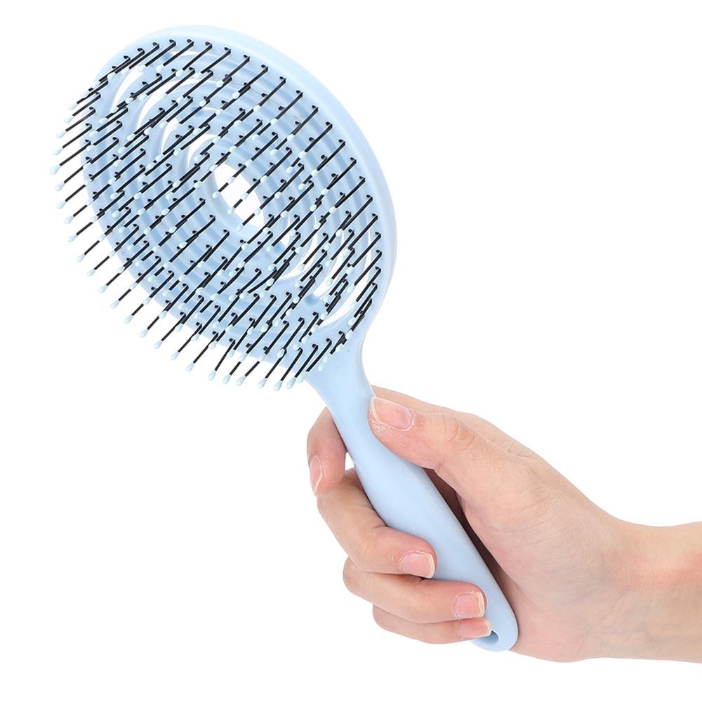 Vented Design Hair Detangling Brush Soft Straightening Hair Brush Salon Hair Comb For Women