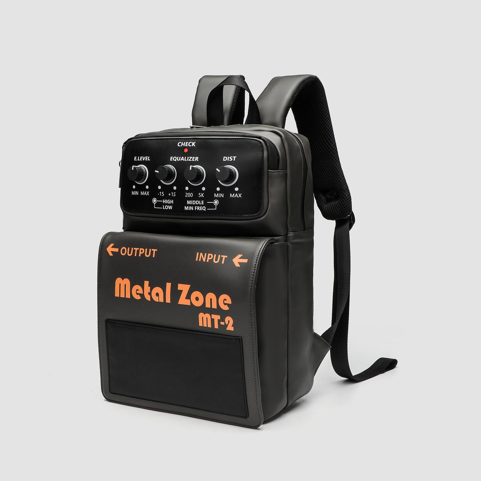 

Рюкзак для мальчиков большой емкости, повседневный рюкзак Rock, маленький мужской школьный рюкзак чёрный