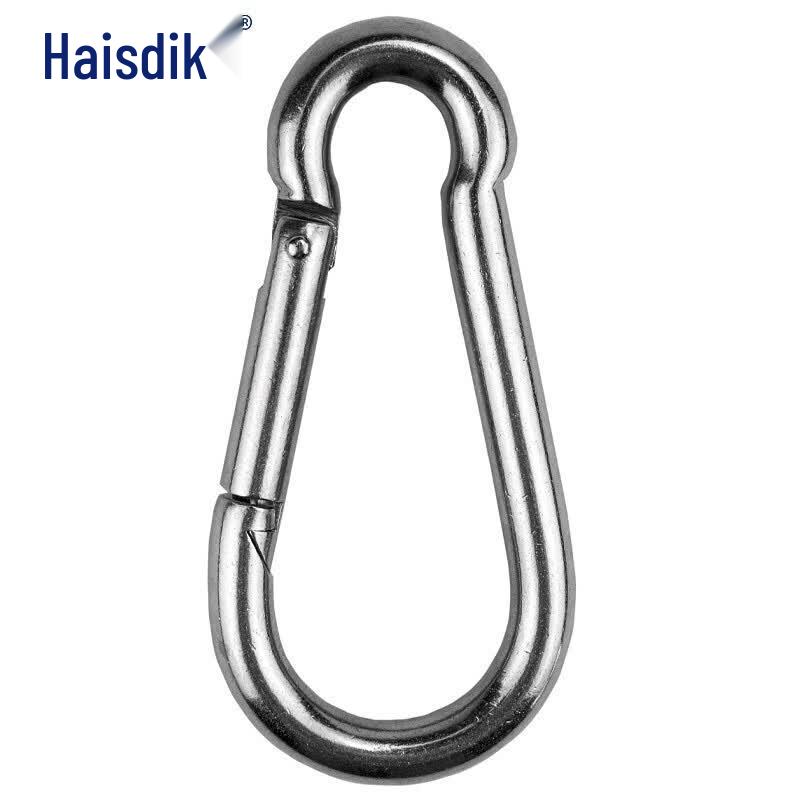 304 Stainless Steel Spring Snap Hook Carabiner M12