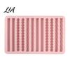 Baking Essentials for Home Silicone Chocolate Rod Mold, 12 Cavity Non-stick Tray, Heat Resistant Refrigerator Safe Ice Cube Mold Flexible Strip