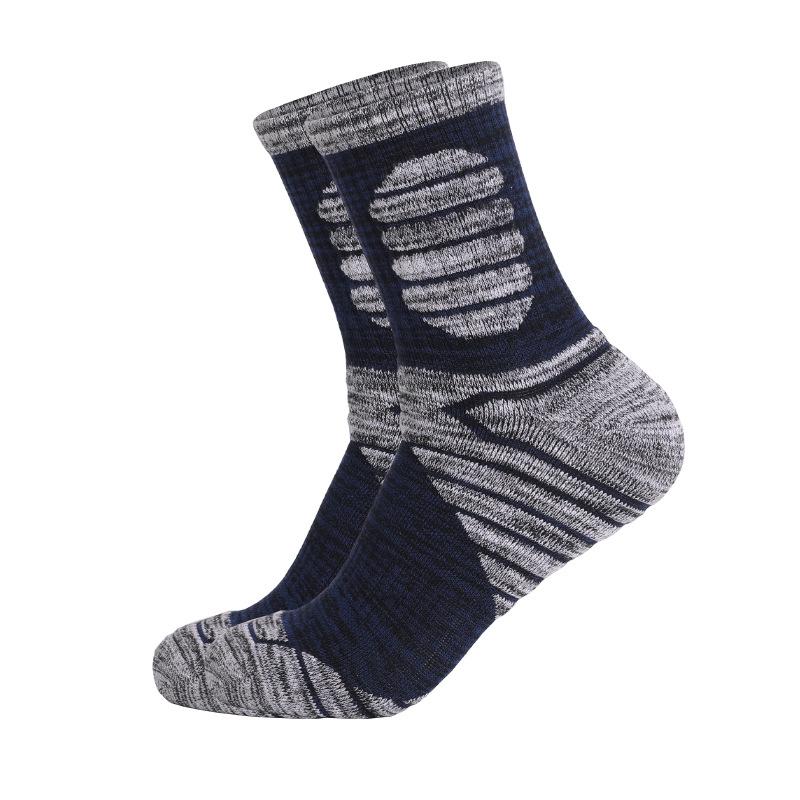 3/5 Pairs Outdoor Use Sport Running Hiking Socks Men/Women Performance Thick Towel Bottom Winter Warm Cushion Athletic Skiing Socks