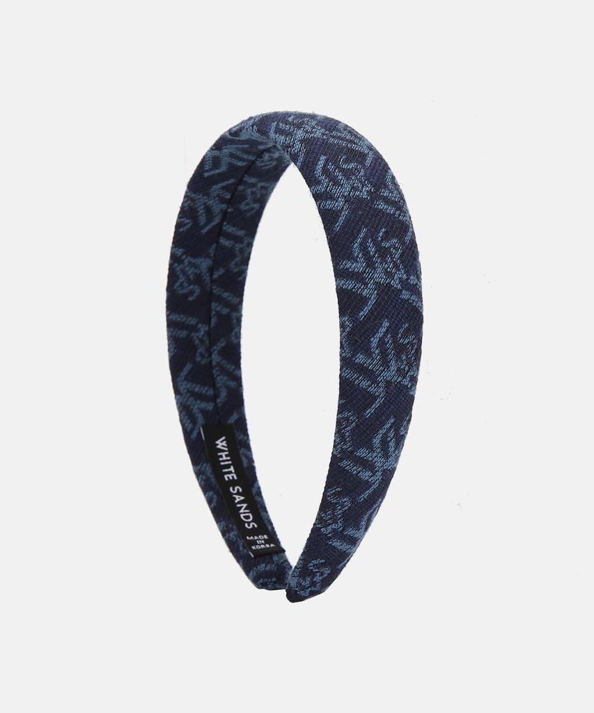 White Sands Denim-Like Jacquard Headband Porto
