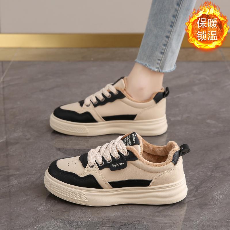 Spring casual board shoes new lightweight sports shoes warm cotton shoes