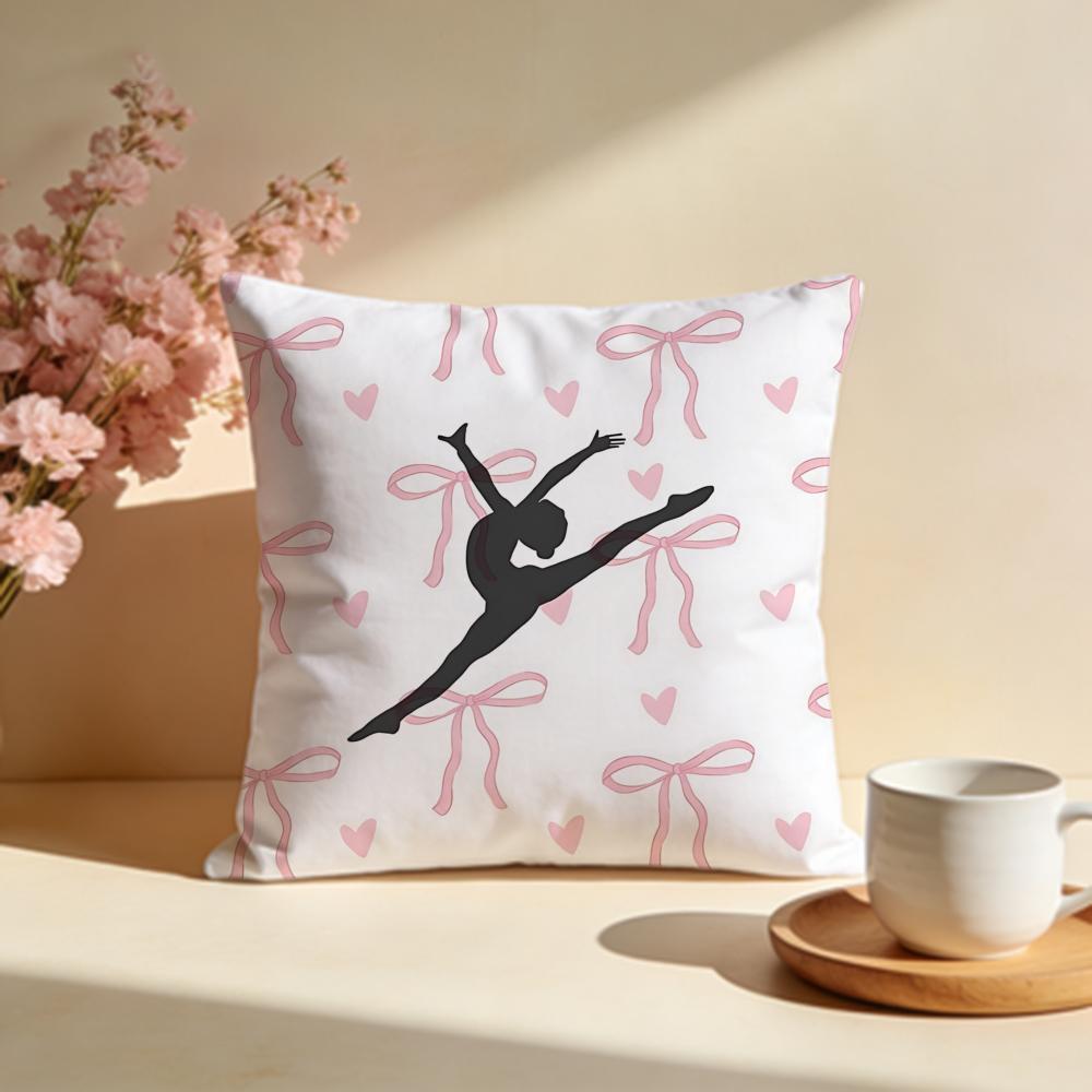 Rhythm Dance Steps Cushion Cover Soft Pillow Cases for Home Bedroom Living Room Sofa