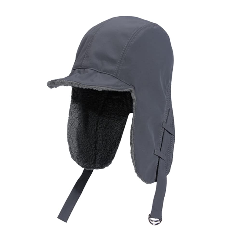 Croogo Pilot Cap with Ear Flight Cold Weather Hat for Outdoor Warm Winter Hat Flaps, Cap, Midwinter, Skiing, Cycling, Hiking, Commuting, Walking,
