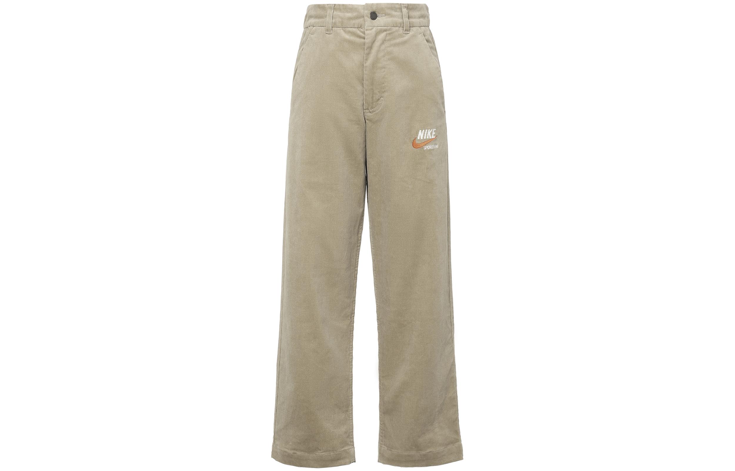 Nike Casual Pants Men s Khaki Moderate Straight Fit Pants DX0001-247 36