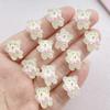 20Pcs Cute Mini Cartoon Bear Nail Art Resin Designer Charms DIY Craft For Nail 3D Decorations Jewelry