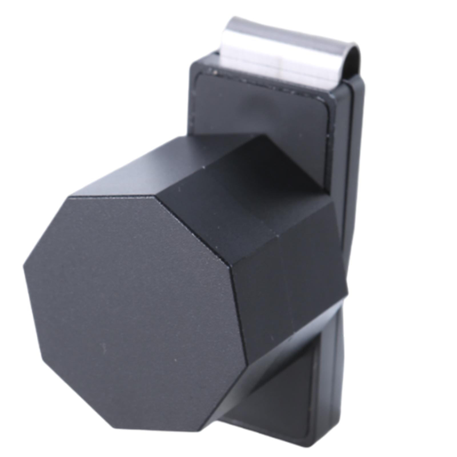 

Aluminum Alloys Billiard Chalk Holder Magnetic Pool Cue Chalk Case Octagons Pool Cue Tip Carriers Case Cue Chalk Holder чорний