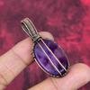 Tree of Life Star Amethyst Pendant Copper Wire Wrapped Pendant Gemstone Copper Jewelry Handmade Pendant Gifts for Him Wire Wrapped Jewelry