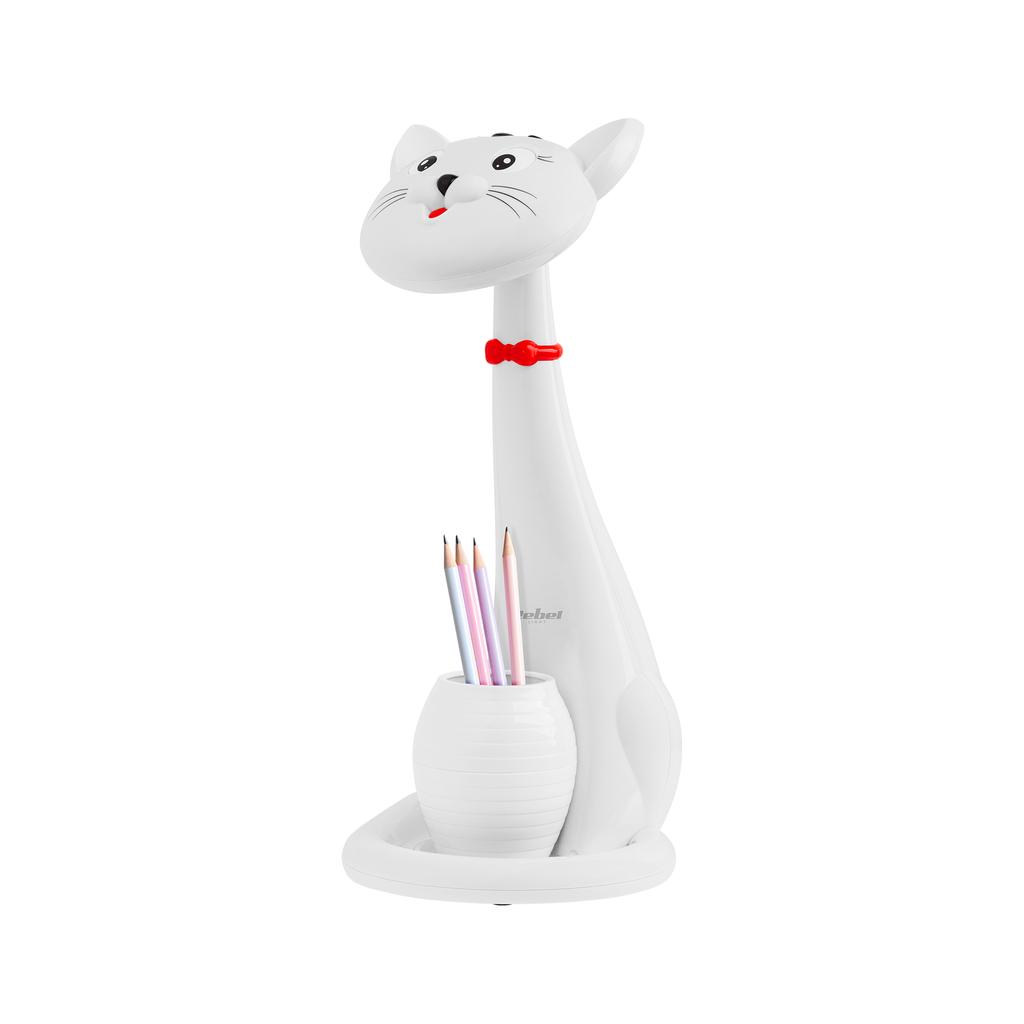 Lámpara de escritorio para niños LED GATO 3 colores ajustable Rebel