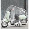 5Pcs Disposable Transparent Bicycle Cover, Mountain Bike Rain Cover, Motorcycle Transparent Rain Cover, All-round Coverage