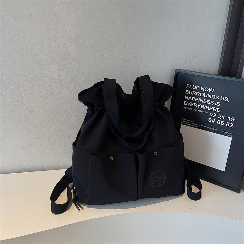 

Стильная сумка через плечо большой вместимости 2025 года для студентов - Универсальный, легкий рюкзак